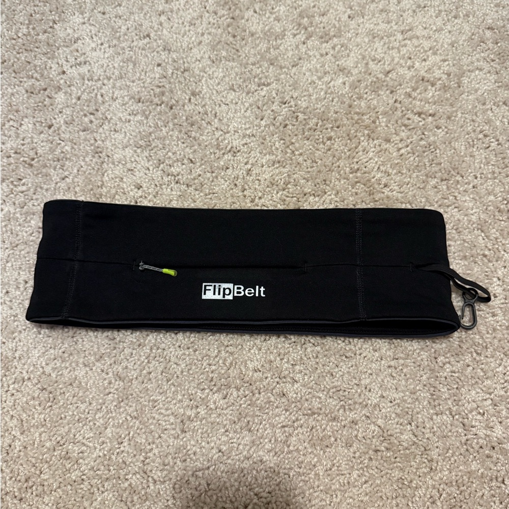 FlipBelt Black Running Belt